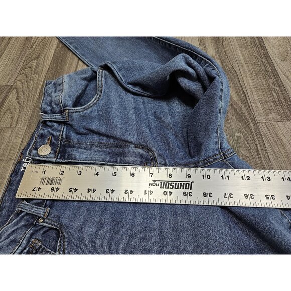 (3/$35) Refuge Miami Jeans Womens 9 Blue High Rise Super Skinny Stretch Denim - Picture 11 of 12